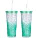 Dakoufish 11 inch Reusable Tritan Plastic Straws with Collapsible Storage Box & Cleaning Brush for 24 oz 30 oz 40oz Jars/Tumblers Pack of 3sets Clear 11 Inch straws and box (3sets) - Buy Online on SooperMarket.com