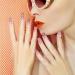 Glossy Fake Nails | Long Stick on Nails with Rhinestones | False Tips Artificial Finger Manicure for Women and Girls Kot-au - Buy Online on SooperMarket.com