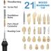 72Pcs Wood Burning Kit for Beginners  Adjustable Professional Wood Burner Pen Tool and Accessories  woodburning Embossing Carving - Buy Online on SooperMarket.com