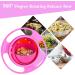 360 Degrees Gyro Bowl - Unspillable Snack Toddler Bowl - Anti Spill Magic Bowl for Babies and Kids - Pink - Buy Online on SooperMarket.com