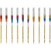 SINGER Universal Regular & Ball Point Titanium Sewing Machine Needles  Sizes 80/12  90/14  100/16 - 10 Count Sizes 80/12  90/14  100/16 10.0 - Buy Online on SooperMarket.com
