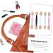WOONEKY 5 Boxes Double Ended Eyeshadow Brush Sponge Applicator Make up for Face Plastic - Buy Online on SooperMarket.com