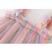 PythJooh Baby Girl Tulle Dress with Butterfly Wings Tutu Princess Dress | 6-9 Months | Starry Pink - Buy Online on SooperMarket.com