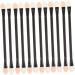 Baluue 30pcs Disposable Eye Shadow Stick Eyeshadow Makeup Accessories Smudge Eye Makeup Brush Tool Plastic