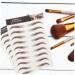 Baluue 9 Sheets Realistic Fake Eyebrows Eyebrow Stickers Waterproof Hairlike Eyebrows Brown - Buy Online on SooperMarket.com
