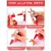 Shop 12 Color 3D Nail Art Pens Set - Kalolary Nail Polish Pens for DIY Nail Art & Manicure | International Shipping Available - Buy Online on SooperMarket.com