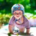 Baby Toddler Safety Helmet Set with Knee Pads and Socks - Soccer Owl Design - Buy Online on SooperMarket.com