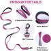 Demigreat Long Dog Leash - 1.5m/3m/5m Robust Training Line with Padded Handle for Small to Large Dogs - Violet 16.5ft - Buy Online on SooperMarket.com