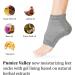 Moisturizing Heel Socks with Soft Gel Lining - Reusable Foot Moisturizer for Dry Cracked Feet - Pack of 2 - Buy Online on SooperMarket.com