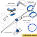 Virtue Yun Dog Scissors - Curved Stainless Steel Pet Grooming Scissors for Cats & Dogs with Safety Tip - Buy Online on SooperMarket.com
