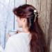 White Lily Metal Hair Claws - Strong Hold Claw Clips for Thick Hair | Lusofie Flower Hair Accessories - Buy Online on SooperMarket.com