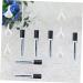 KALLORY 2 18pcs Mascara Tube 10ml Empty Tube Funnel Dropper Transfer Pipettes Eyelash Bottle Blowing 10.5X1.7cm Black - Buy Online on SooperMarket.com