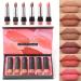 YOUNG VISION Lipsticks Set Multi-finish Matte Nude Colors Lip Stick Bundles Lip Makeup Gift Set for Women Long-lasting and Moisturizing Pack of 6