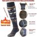 Fayhijun Merino Ski Socks for Men Women & Kids Warm Breathable Thermal Sports Socks for Skiing & Snowboarding (Sizes 36-38 Dark) - Buy Online on SooperMarket.com