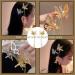 Elegant Tassel Butterfly Hairpin - Shiny Moving Hair Clip for Women & Girls | Perfect Silver Hair Accessory - Buy Online on SooperMarket.com