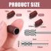 DHWEKU Nail Cutter Accessory Set Professional Manicure Pedicure Cutter Bits & Abrasive Sleeve Set for Nail Art 200 Pieces Sanding Sleeves with Nail Drill 180T/240 Nail Art Sanding - Buy Online on SooperMarket.com