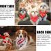 Dog Bandanas 4 Pack Dog Christmas Bandana Classic Buffalo Plaid Pets Scarf Triangle Bibs Neckerchief Set Pet Costume Accessories Decoration for Small Medium Large Dog and Cats 4PC Xmas - Buy Online on SooperMarket.com
