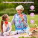 Baypify Adult Bibs for Seniors Waterproof Aprons for Adults for Men and Women Washable and Reusable Clothing Protectors with Mud Flaps Pink XL - Buy Online on SooperMarket.com