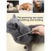 JdXun 1 Piece Pet Comb | Stainless Steel Dog & Cat Comb for Knots & Tangles | Best Pet Care Tool (19x3.3cm) - Buy Online on SooperMarket.com