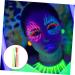 BELLIFFY 5pcs Halloween Paint Pen Fluorescence Liner Eyeliner Pencil Make up Highlighter Eye Liner Plastic - Buy Online on SooperMarket.com