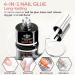 Modelones Gel X Nail Kit with 4-in-1 Nail Glue Gel, 500pcs Half Matte Coffin Nails, and UV LED Nail Lamp - Valentine's Day Gift for Women - Buy Online on SooperMarket.com