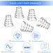 Shisheng Bicycle Quick Tensioner Springs - 20 Pack Stainless Steel 11x12mm Feather Replacement Springs for Bikes - Buy Online on SooperMarket.com