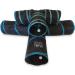 Feline Ruff Premium 3 Way Cat Tunnel - Extra Large 12 Diameter, Extra Long, Collapsible Play Toy for Cats and Other Pets - Black/Blue - Buy Online on SooperMarket.com