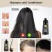 400ml Black Hair Shampoo: Herbal Hair Color Dye for Men and Women - Semi-Permanent, Gentle Formula for Smooth, Shiny Results - Buy Online on SooperMarket.com