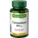 Nature's Bounty Cinnamon 500mg Pills and Herbal Health Supplement Helps Maintain Blood Sugar Levels 100 Capsules & Chromium Supplement Helps Metabolize Carbohydrates and Fats 200mcg 100 Tablets - Buy Online on SooperMarket.com