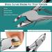 Toenail Clippers for Thick & Ingrown Nails | Large Set for Seniors & Men - Best Quality & Easy Use - Buy Online on SooperMarket.com