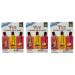 Pure Organic Layered Fruit Bars - Pineapple Passion Fruit Strawberry Banana and Raspberry Lemonade - 84 Bars Total 84 Count (Pack of 1)