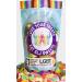 Large Resealable Pouch of LGBTQIA+ Pride Rainbow Sweet Assortment Pick n Mix Sweets Gift Bag - Large Pouch of Sour Chewy Gummy Candy Jelly Treats in corporation with the LGBT Foundation