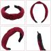 Ondder Knotted Headbands for Women 10 Pack - Fashionable Solid Color Wide Headbands for Thin Thick Hair - Top Knot Cute Assorted Headbands - Turban Hairbands - Buy Online on SooperMarket.com