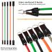 TheFitLife Exercise Resistance Bands with Handles - 5 Stackable Fitness Bands up to 300 lbs - Includes Handles, Ankle Straps, Door Anchor & Carry Bag - Buy Online on SooperMarket.com