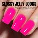 TOMICCA Neon Pink Gel Nail Polish 15ML - Long Lasting, High Gloss, Chip Resistant | UV LED Lamp Required | DIY Manicure Salon Quality - Buy Online on SooperMarket.com