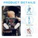 Vicloon Silicone Toy Clip 2Pcs Toy Safety Straps Food Grade Silicone Pacifier Clips Sippy Cup Strap Adjustable Stroller Pacifier Strap Hanging Toys Baby Toy Anti Drop Chain Blue/Green - Buy Online on SooperMarket.com