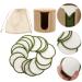 Reusable Makeup Remover Pads - Eco-Friendly Facial Wipes for Eye & Face Makeup - 1 Set Makeup Removal Cloths - Buy Online on SooperMarket.com