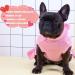 KYEESE Polka Dot Pink Dog Sweater Dress with Leash Hole - Knit Warm Clothes for Small Dogs - Fall/Winter Stylish Pet Apparel (Pack of 1) - Buy Online on SooperMarket.com