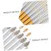 PLAFOPE 8pcs Pencil Sharpener Eyebrow Pencil Eyebrow Pen Pencil Makeup Eyebrow Pencils Beauty Eyebrow Pencil - Buy Online on SooperMarket.com