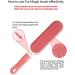 Fur Magic Pet Hair Remover Lint Brush - Self-Cleaning Base - Double-Sided Brush for Dog and Cat - Pink Limited Edition - Buy Online on SooperMarket.com