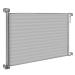 HEELALBABY Retractable Baby Gates 35" Tall, Extends to 65" Wide, Grey Mesh Safety Dog Gate Indoor Outdoor Fabric Pet Gate for Stairs, Doorways, and More (Grey)
