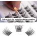 Lanciley 90 Cluster DIY Eyelash Extension Kit for Beginners - Fluffy Style, 10-16mm C CC D Curl - Easy to Use with Glue & Tweezers - Buy Online on SooperMarket.com