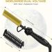 DAN Mini Electric Hot Comb for Wigs & Afro Hair - Anti-Scald Straightening Comb | Ceramic Dual Voltage Hot Comb Hair Straightener in Gold - Buy Online on SooperMarket.com