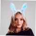 PLAFOPE Rabbit Ear Headband Bunny Ears Hair Clip Party Headband for Women Cartoon Rabbit Headband Party Headband for Adults Rabbit Ear Hairband Pvc Rain Wire. Plastic Floor. Satin Cloth - Buy Online on SooperMarket.com