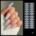 24Pcs/Bag Nails Form Nail Stickers Manicure Acrylic Templates Nail Extension Supplies Professional Accessories Nail Forms Moulds Nail Extension Films Silicone Gel Nail Forms Moulds - Buy Online on SooperMarket.com
