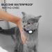 Adjustable Airtag Cat Neck Band with Bell | Silicone Protective Cover & Breakaway Safety Buckle | Black | Compatible with Apple Airtag - Buy Online on SooperMarket.com