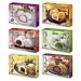 CNMART Assorted Japanese Style Mochi Gift Set 6 Flavours 210g (Pack of 6) - Traditional Soft Rice Cake