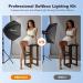 UBeesize Softbox Photography Lighting Kit - Professional 30x30 Hexagon Softbox with 2pcs 40W Daylight Bulbs for Portraits, Advertising, and Video Recording - Buy Online on SooperMarket.com