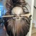 Skull Hair Pin Stick Slide with Faux Bone Halloween Hairpin Handmade Punk Skull Hair Pin Skull/Death Moth Hair Clip Sticks Hairpin Hair Fork Tortoise Shell Bun Cover Holder for Women Girls - Buy Online on SooperMarket.com