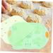 MAGICLULU Cookie Molds 3pcs Baking Tools Baby Silica Gel Flexible Decorate Milk Container 15X12X3cmx3pcs Greenx3pcs - Buy Online on SooperMarket.com